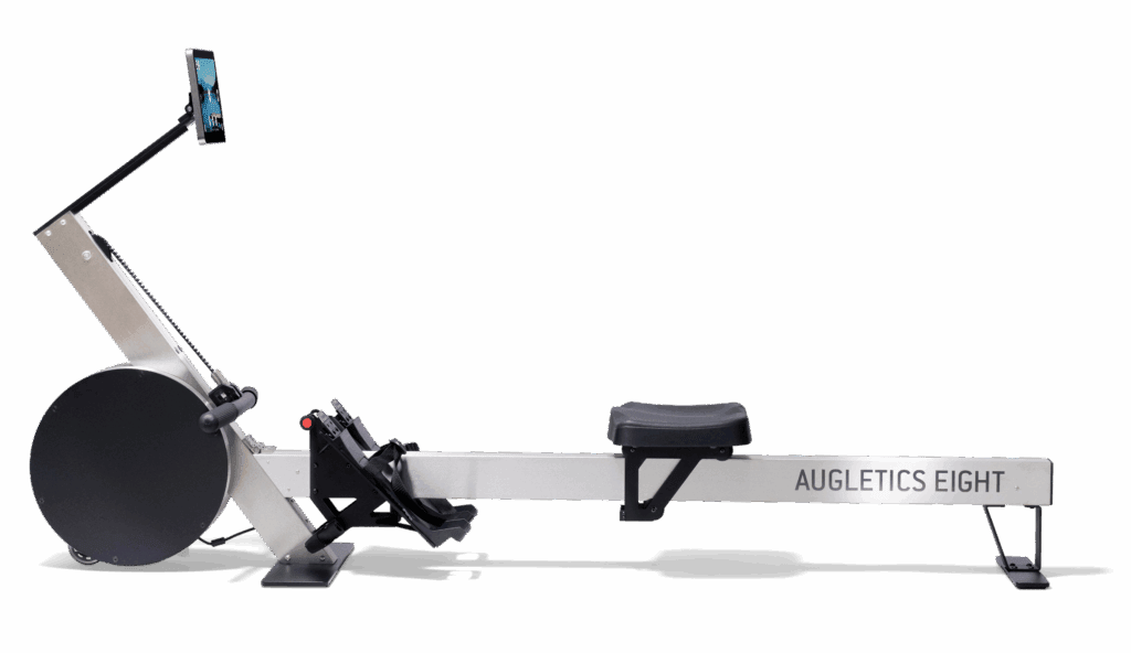 Pourquoi Augletics 64 Rameur Augletics Eight avec volant d'inertie noir, cadre en aluminium et écran intégré